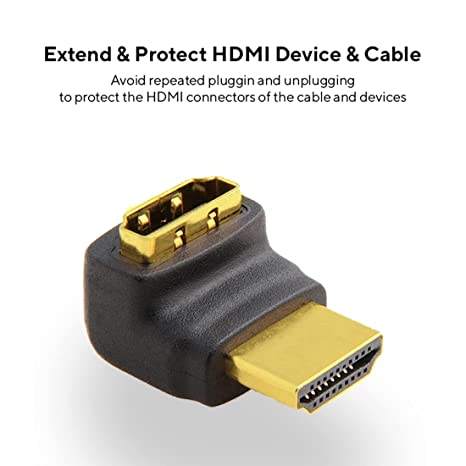 4K 2.0 HDMI Connectors -90Deg